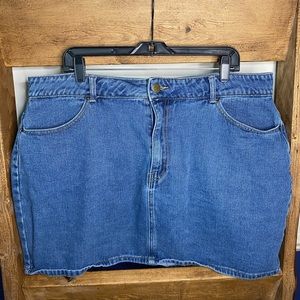 Forever 21 Denim Mini Skirt